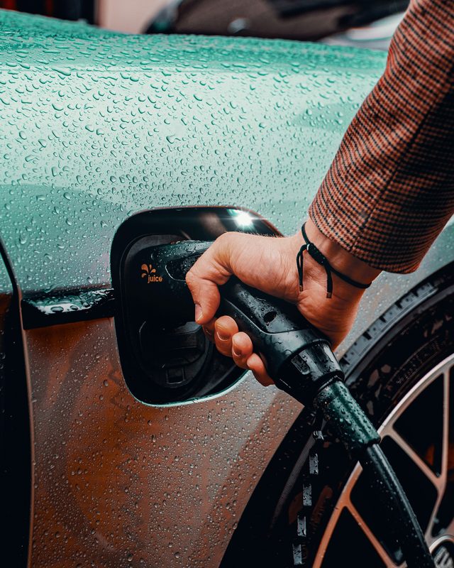 EV charger repair service technician